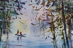 the Red Umbrellan.  - Allan Perera Liyanage