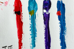 GEISHAS - acrylic  - Nancy E. C. Brooks