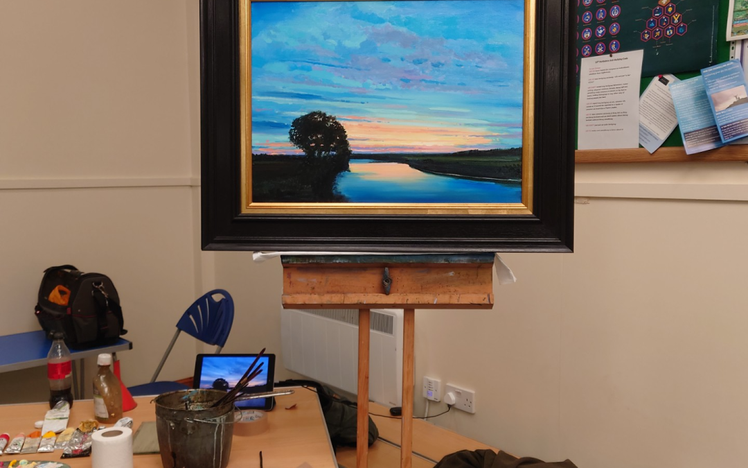 NICHOL WHEATLY LANDSCAPE PAINTING IN OILS WORKSHOP